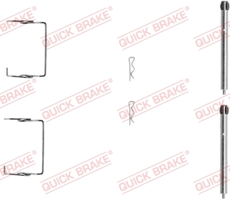 Accessory Kit, disc brake pad
